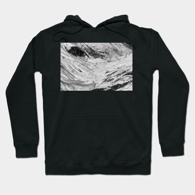 Looking down from Treble Cone Hoodie by charlesk